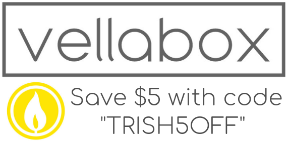 Vellabox | Save $5 with code "TRISH5OFF"