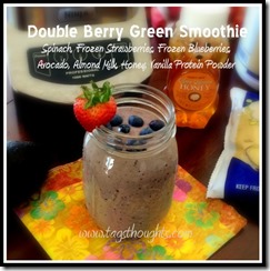 Double Berry Green Smoothie - DS