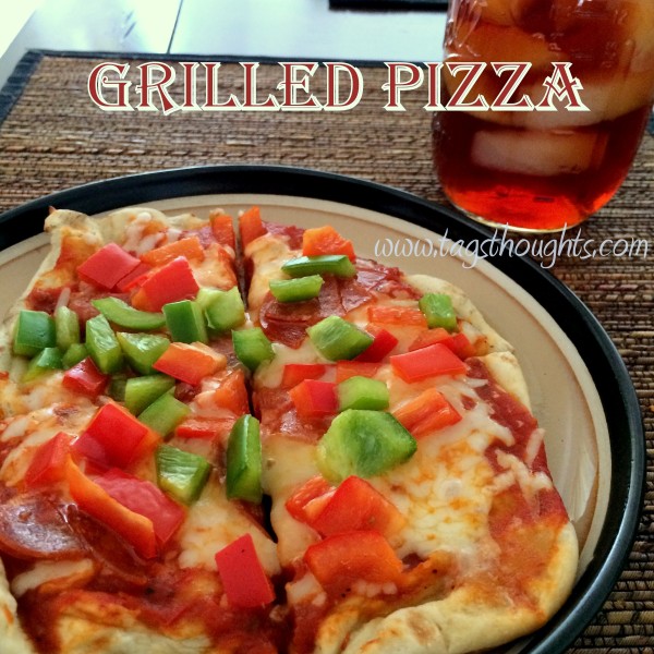 Grilled Pizza; Kid Friendly 30 Minute Meal, TrishSutton.com