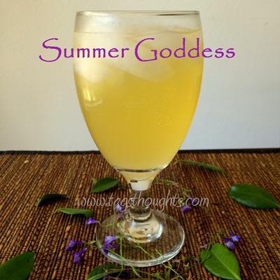 Summer Goddess; Recipe for a Cocktail
