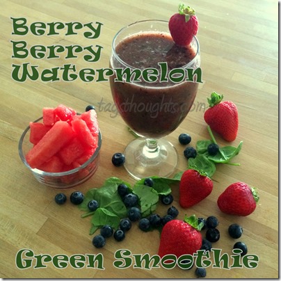 berry berry watermelon smoothie