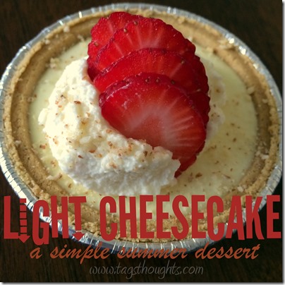 A Simple Guilt Free Recipe: Light And Lemony Cheesecake