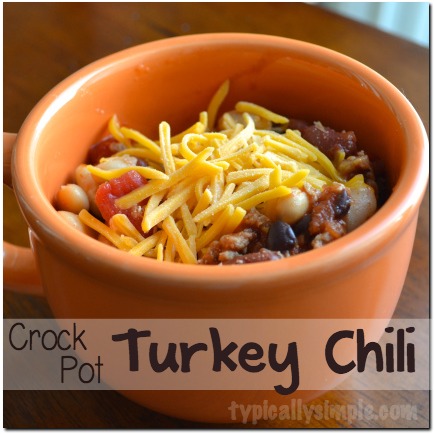 Crock Pot Turkey Chili Recipe