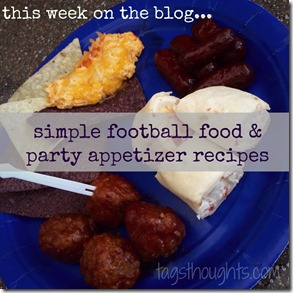 Happy NFL Kickoff Sunday! Our family observes NFL Kickoff Sunday as a holiday. Our holiday includes our closest friends, family & plenty of party appetizers. TrishSutton.com