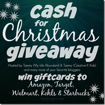 Christmas Cash Giveaway on trishsutton.com