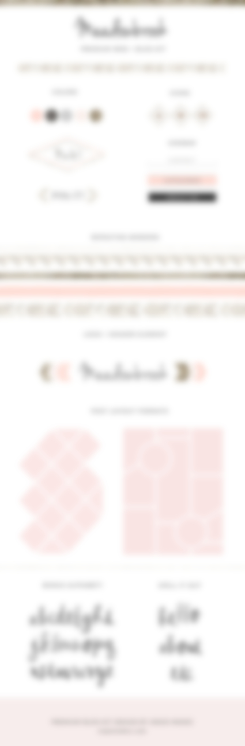 Modern Premade Blog Kit By Angie Makes. Spruce up Your Blog In No Time With This Blog Design Graphic Set!