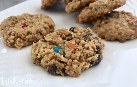 Monster Cookies | Peanut Butter, Oats, Chocolate Chip Recipe