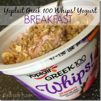Yoplait Greek 100 Whips! Yogurt Review by trishsutton.com Breakfast
