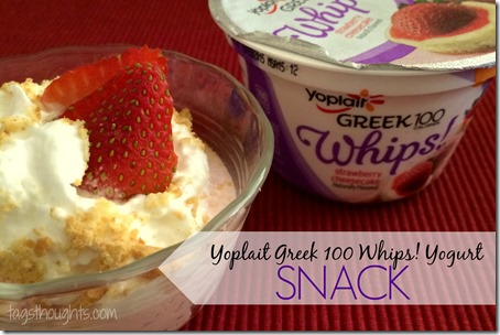 Yoplait Greek 100 Whips! Yogurt Review by trishsutton.com Snack