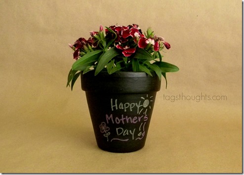A Chalkboard Terracotta Pot is a simple handmade gift that can share loving messages for a special someone in your life. A versatile gift for loved ones. TrishSutton.com