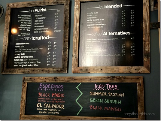 Better Buzz Coffee Menu by TagsThoughts.com