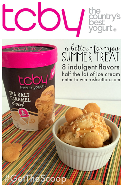 A Better-For-You Summer Treat! #GetTheScoop TCBY Giveaway TrishSutton.com
