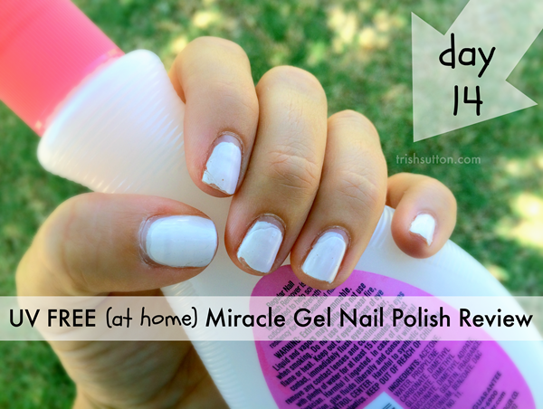 UV Free (At Home) Miracle Gel Nail Polish Review