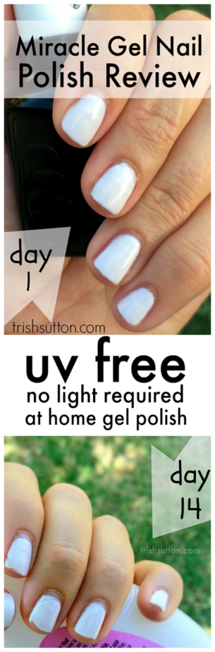 UV Free (At Home) Miracle Gel Nail Polish Review