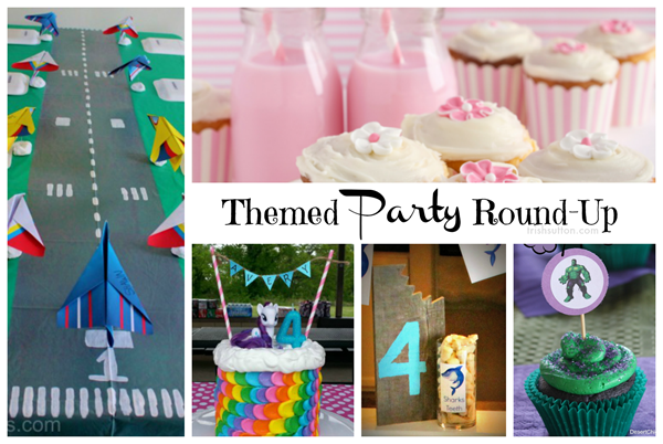 From ‘American Girl’ to ‘Godzilla’ and from ‘My Little Pony’ to ‘Superheroes’ below are 30 fun themed party posts to inspire your creative party planning. 