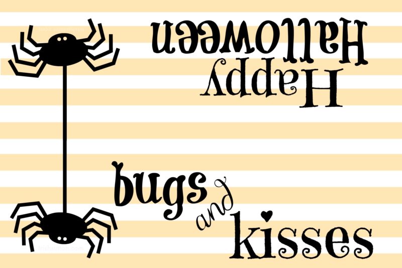 Bugs Kisses Halloween Treat And Free Printable Bugs Kisses Halloween Treat And Free Printable