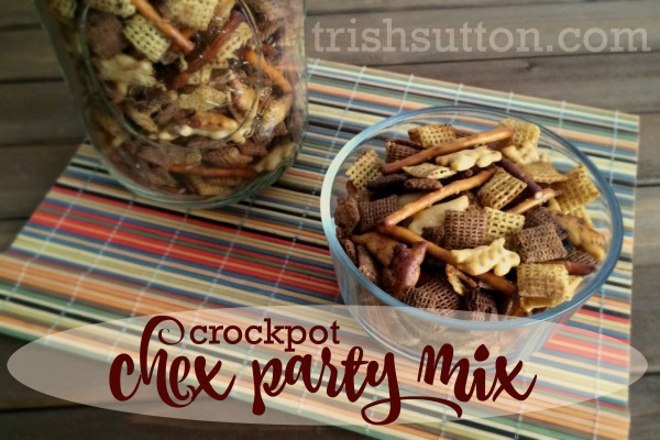 Whether it be all cereal, more crackers, less crackers or no pretzels Crockpot Chex Party Mix is made YOUR way. TrishSutton.com