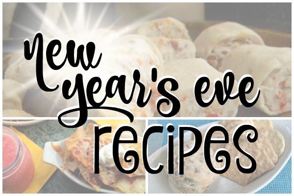 New Year's Eve Party Recipes by TrishSutton.com; 12 party food and appetizer recipes.