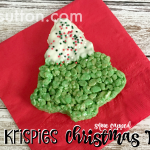 Rice Krispies Snow Capped Christmas Trees, TrishSutton.com