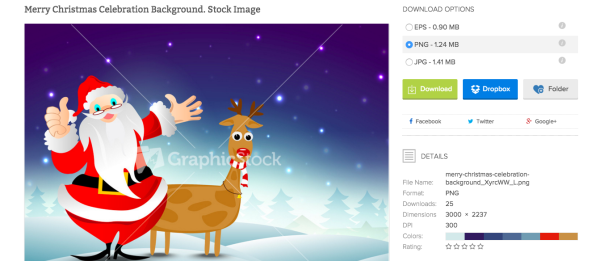 Merry Christmas Stock Image from GraphicStock