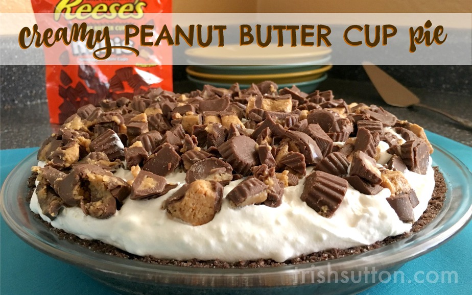 Creamy Peanut Butter Cup Pie No Bake Recipe