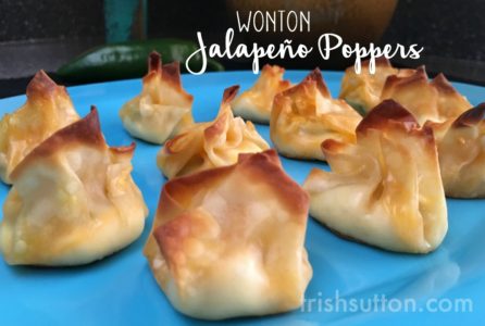 Wonton Jalapeño Poppers Recipe