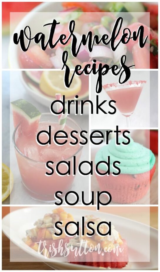 National Watermelon Day; From Drinks to Desserts and from Salads to Soup and Salsa this Watermelon Round-Up has a Watermelon recipe (or 21) for everyone.