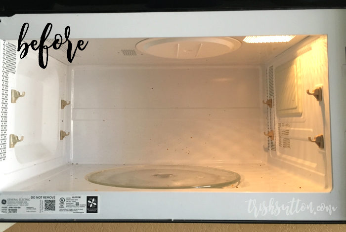 How To Clean A Microwave (The Easy Way) TrishSutton.com