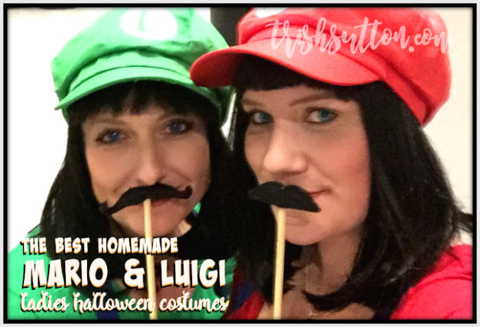 The Best Homemade Mario & Luigi Ladies Halloween Costumes, TrishSutton.com