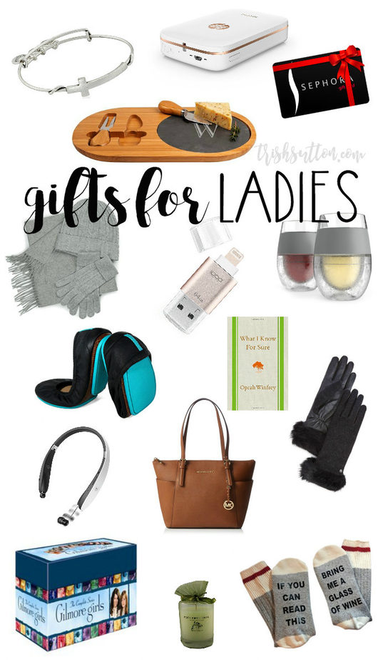 Gifts For Ladies; Christmas Gift Guide For Her. TrishSutton.com