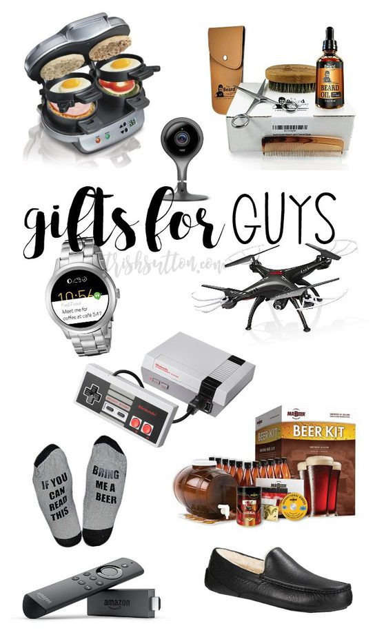 Gift Guide For Him; Christmas Gifts For Guys, 10 Gifts for Men. TrishSutton.com