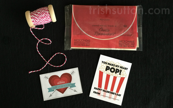 You Make My Heart Pop Printable Valentine. A one size fits all Valentine gift for anyone special; including teachers, caregivers, nurses, neighbors, family and any other popcorn & movie lovers. TrishSutton.com