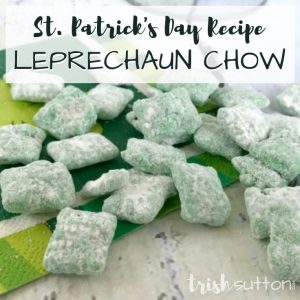 A festive green treat with only five ingredients, St. Patrick's Day Recipe: Leprechaun Chow. It's true I LOVE ST. PATRICK'S DAY!! All the green, the food, the celebration and quite honestly, the over indulging. On top of all that, it is my baby brother's birthday. With a few weeks to spare I created a batch of Leprechaun Chow and I shared the recipe on Kenarry: Ideas for the Home. Head over there to find out all about this sweet green treat. St. Patrick's Day Recipe: Leprechaun Chow