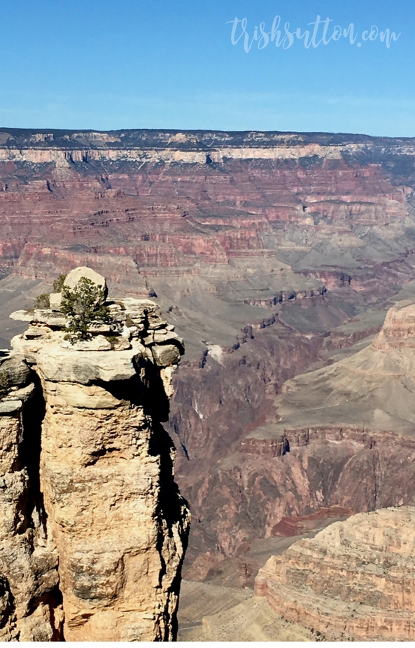 Hiking, riding on horseback or flying above with helicopter views the Grand Canyon is a bucket list must. Grand Canyon Breathtaking World Wonder. TrishSutton.com