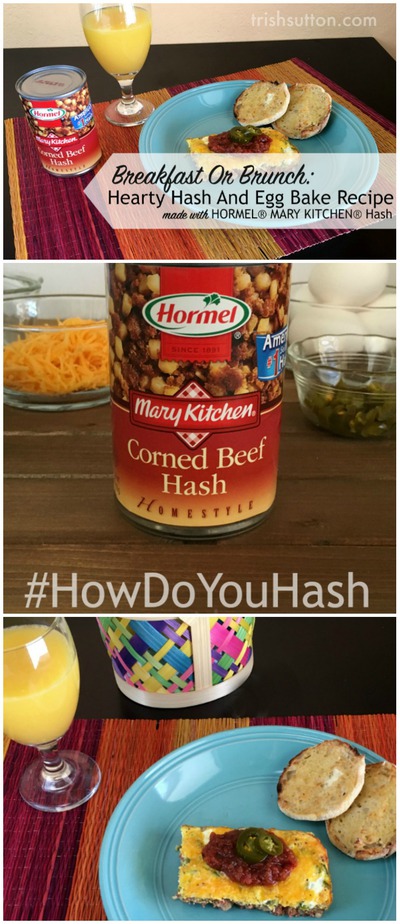 Breakfast Or Brunch Hearty Hash And Egg Bake Recipe #HowDoYouHash