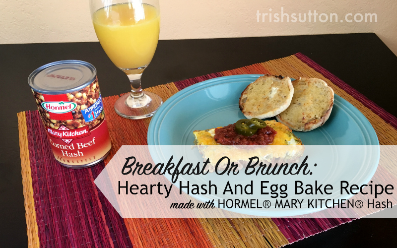 Breakfast Or Brunch Hearty Hash And Egg Bake Recipe #HowDoYouHash
