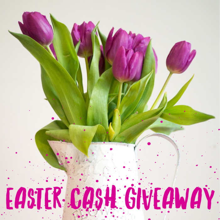 Celebrate April! Celebrate Spring! Celebrate Easter Cash Giveaway! Ends 04.19.2017, winner chooses PayPal cash or Visa gift card. TrishSutton.com