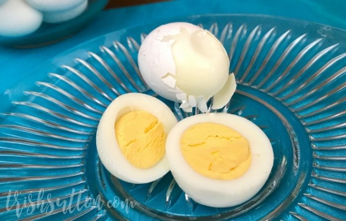 Perfect Hard Boiled Eggs {Simple How to Make Eggs in the Oven} TrishSutton.com