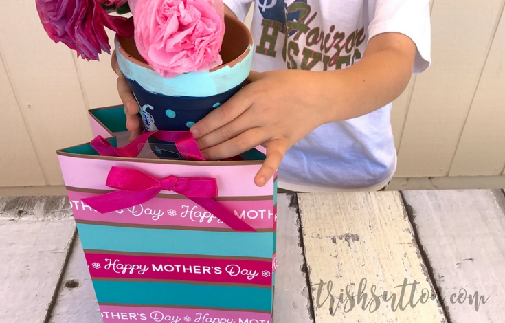 Tissue Paper Carnation Flowers; Make Her Mother's Day