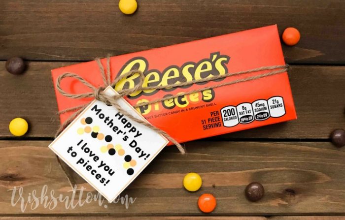 Candy Gift Printables: Love You To Pieces {Father's Day}