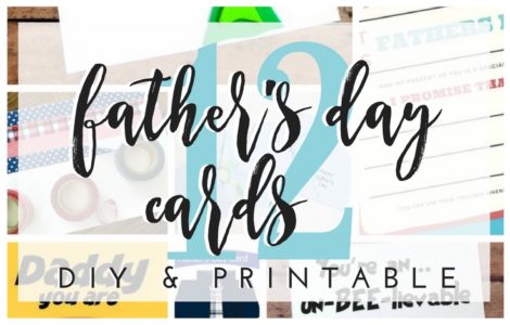 Father's Day Cards: DIY And Printable Greetings For Dad, TrishSutton.com