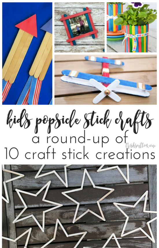 Kids Popsicle Stick Crafts | 10 Simple Craft Stick Creations, trishsutton.com