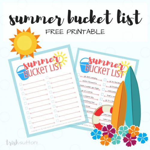 Free Printables Archives - Page 2 of 9 - Trish Sutton