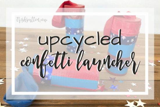 Upcycled Confetti Launcher, trishsutton.com