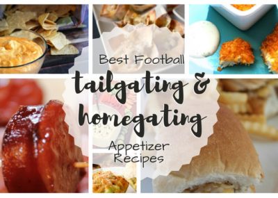 Tailgating Homegating Recipes; 20 of the Best Football Appetizers, TrishSutton.com