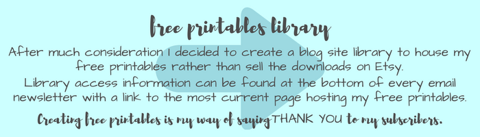 Free Printables Library