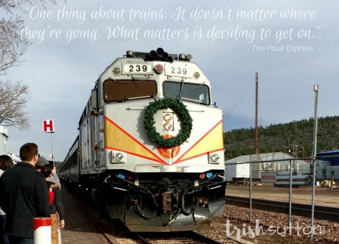 Polar Express Train Ride | All Aboard Williams, Arizona - TrishSutton.com