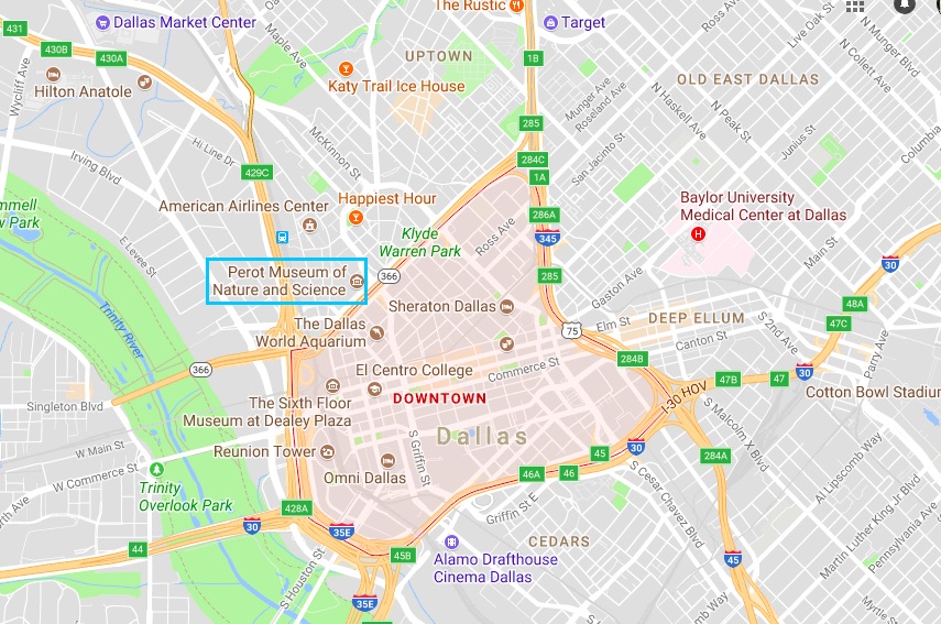 Perot Museum of Nature and Science Dallas World's Largest Dinosaurs