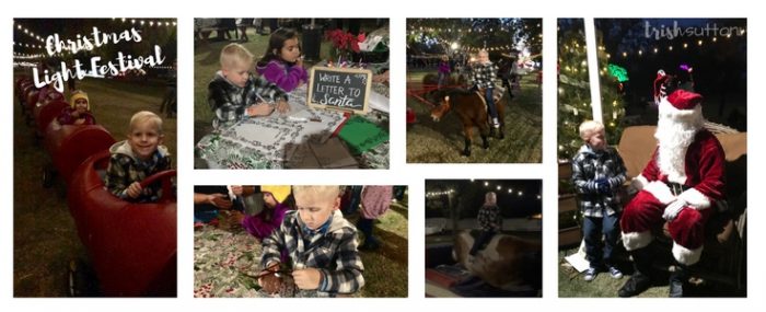 Train rides, hot cocoa, cookie decorating, Santa and, of course, lights. The Christmas Light Festival at The Farm in south Phoenix is all that & more.