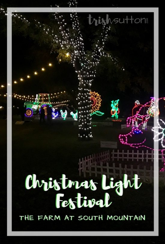 Train rides, hot cocoa, cookie decorating, Santa and, of course, lights. The Christmas Light Festival at The Farm in south Phoenix is all that & more.